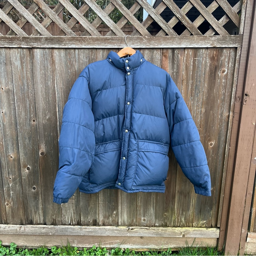 True Vintage 1990’s Pioneer Sportswear Down Filled Puffer Parka Jacket/Coat L